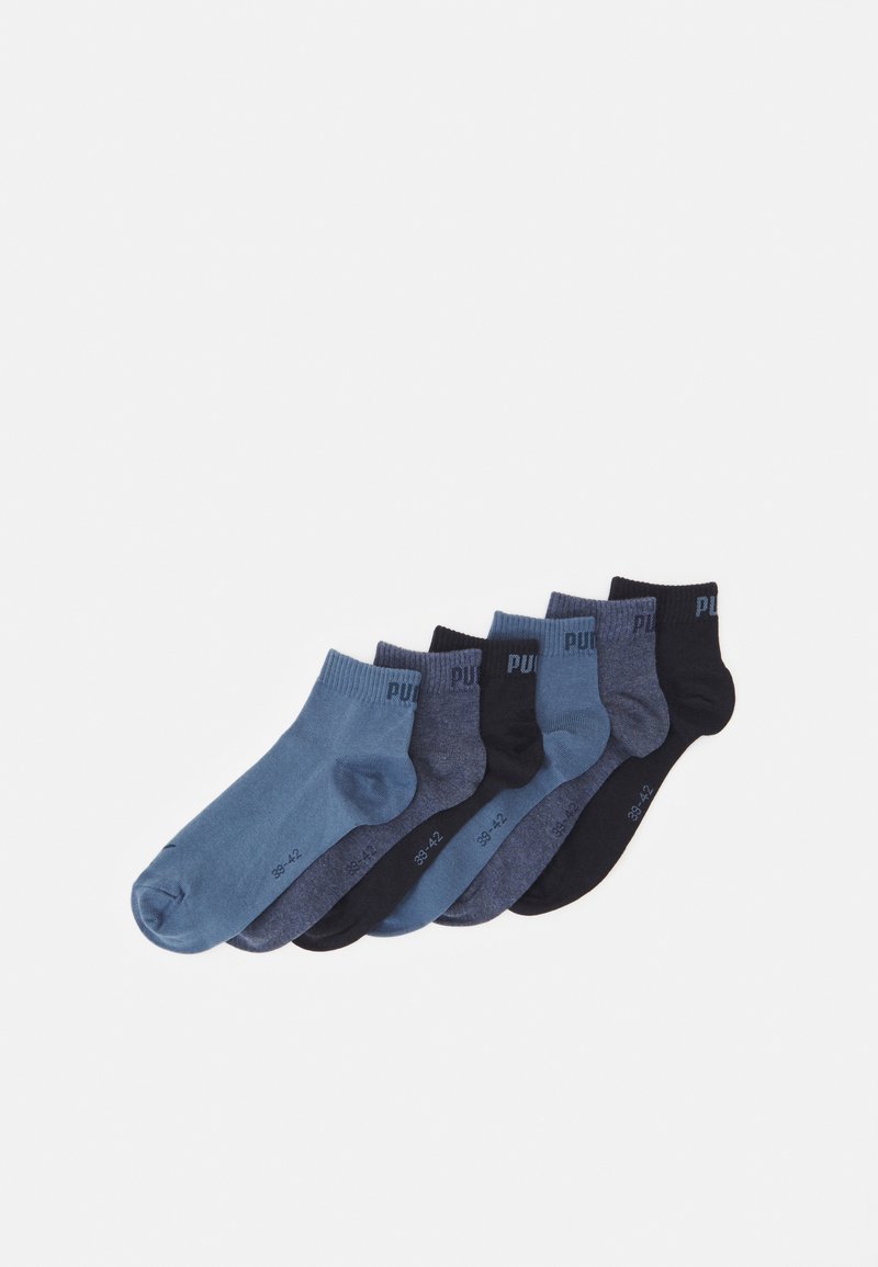 Puma UNISEX  6 PACK - Sportske čarape - blue combo