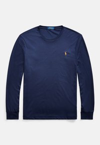 CUSTOM SLIM FIT SOFT COTTON T-SHIRT - T-shirt à manches longues - refined navy