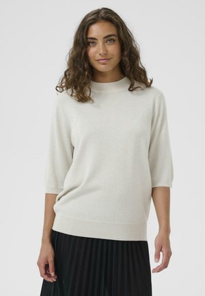 CULTURE CUFAY PULLOVER - T-shirts basic - oyster