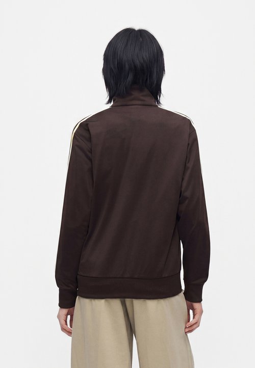 adidas FIREBIRD TRACK TOP LOOSE - Sudadera con cremallera - aurora coffee/almost yellow — photo 3