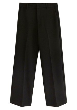 Lindex WITH SHORTER LEGS - Chino kalhoty - black