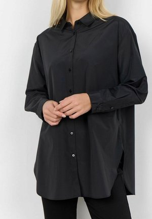 Overhemdblouse - black