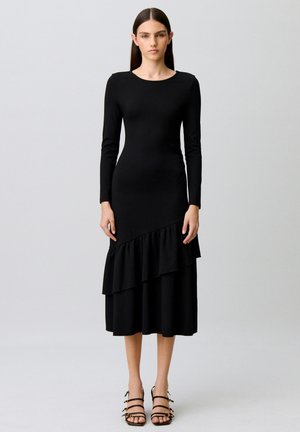 Claudie Pierlot, KNITTED DRESS - Vestido de punto - noir