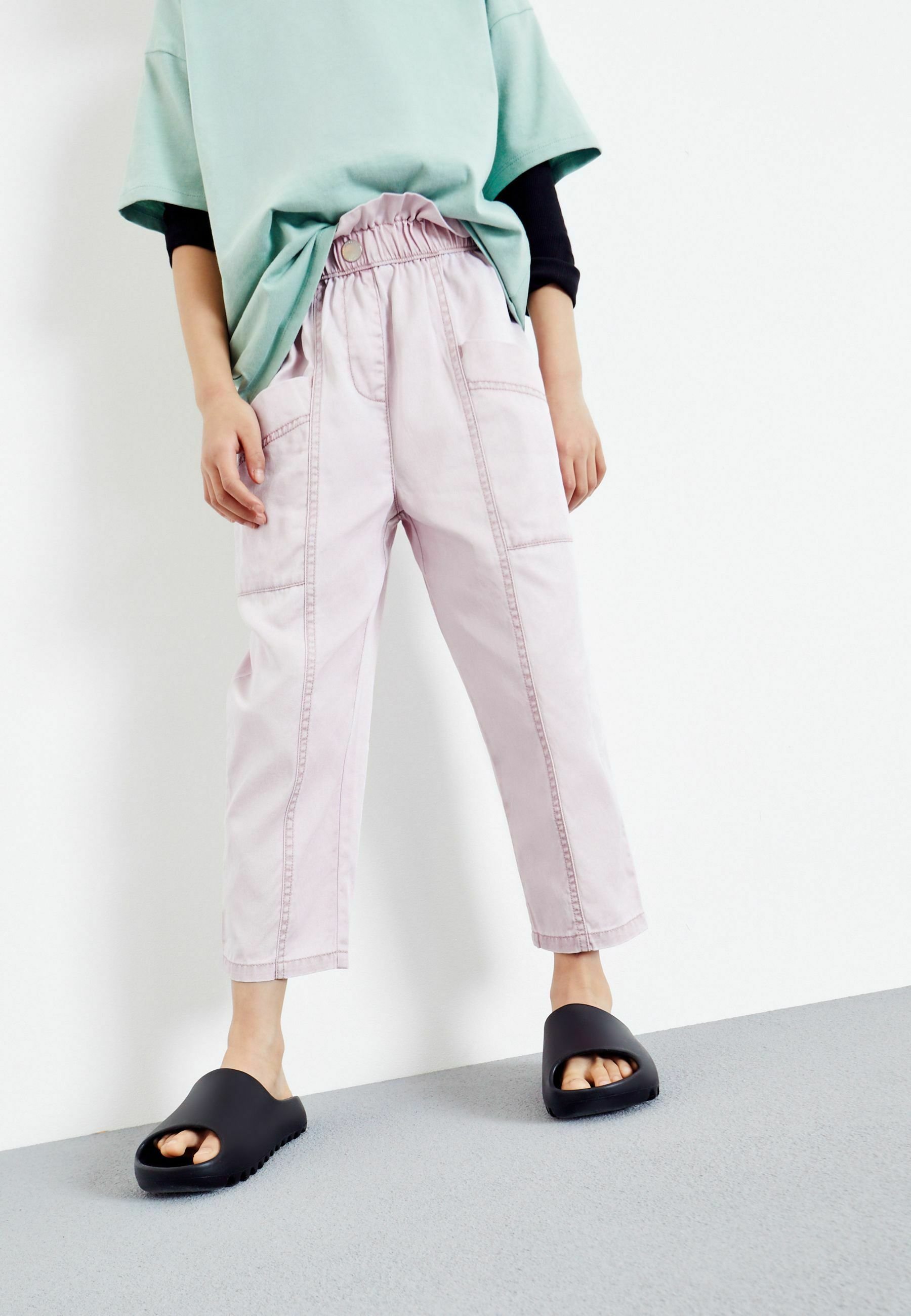 Next TAPERED LEG - Trousers - lilac 