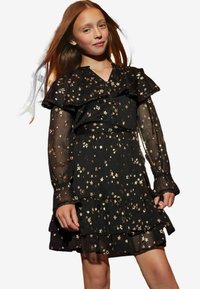 Love & Roses REGULAR FIT - LONG SLEEVE STAR - Päevakleit - black