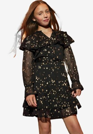 REGULAR FIT - LONG SLEEVE STAR - Vardagsklänning - black