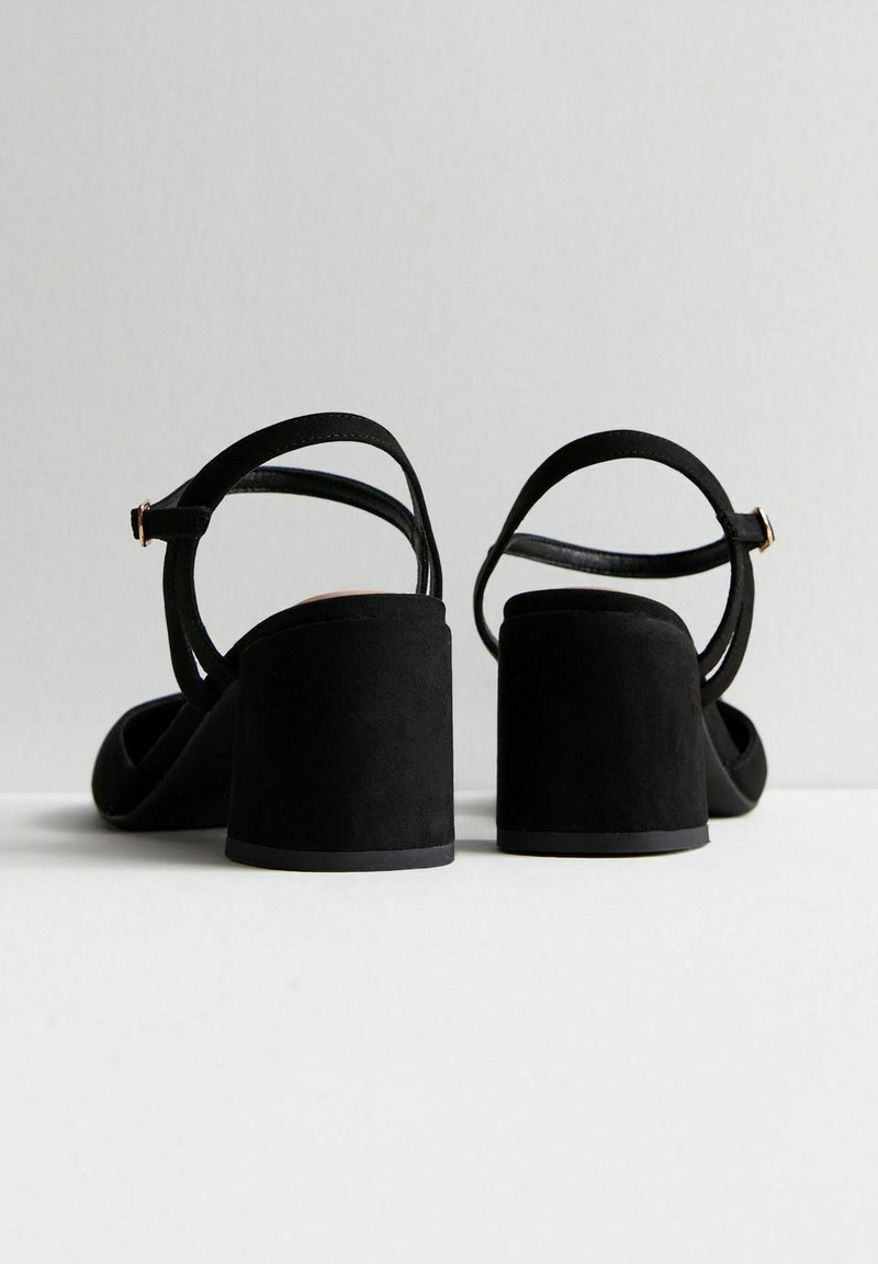 Escarpins New Look à Talons Compensés - Taille UK 3, Noir, Talon Bas (2.5-4.9 Cm) - Occasion, Style Décontracté, Formel, Bureau