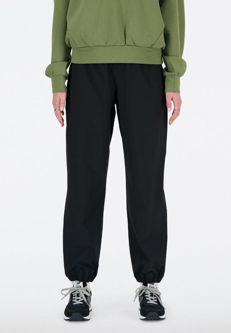 New Balance Trainingsbroek gemêleerd zwart