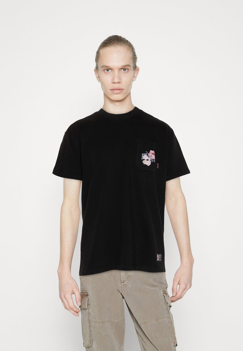 Hollister Co. Tshirts med print black/svart Zalando.no