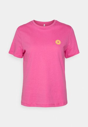 ONLY, T-shirt imprimé - light pink