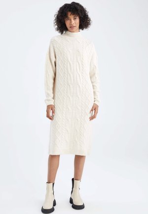 Abito in maglia - ecru