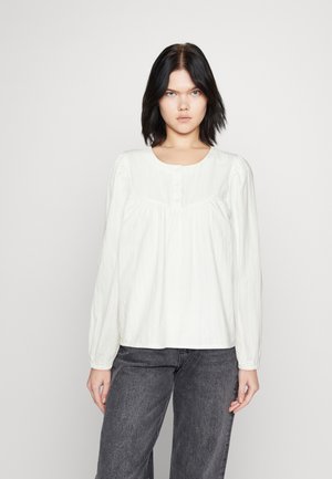 ONLY ONLEVA BUTTON - Bluza - cloud dancer