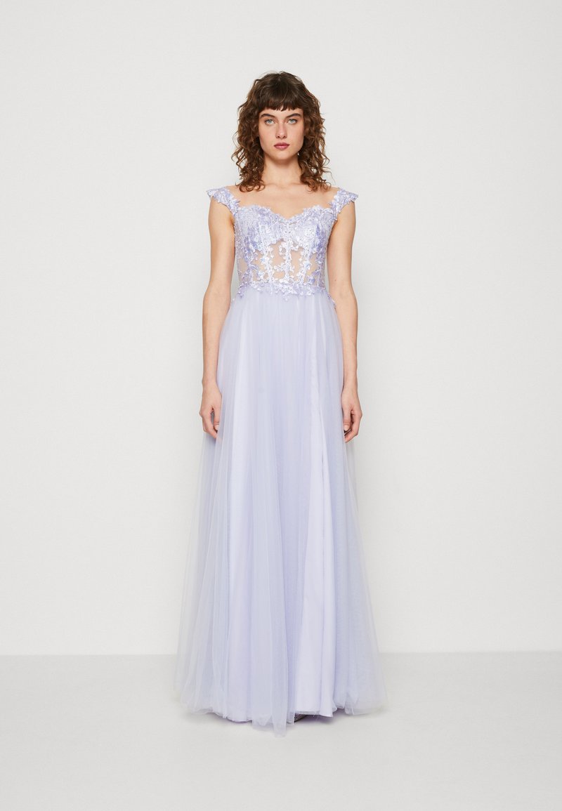 Mascara Ballkleid lilac/flieder Zalando.ch