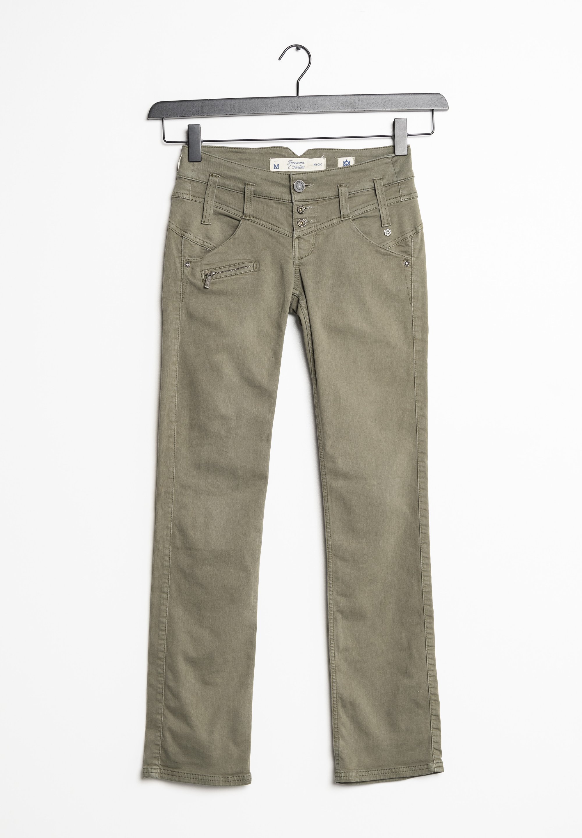 Freeman Porter Pantalon classique green/vert (Seconde main