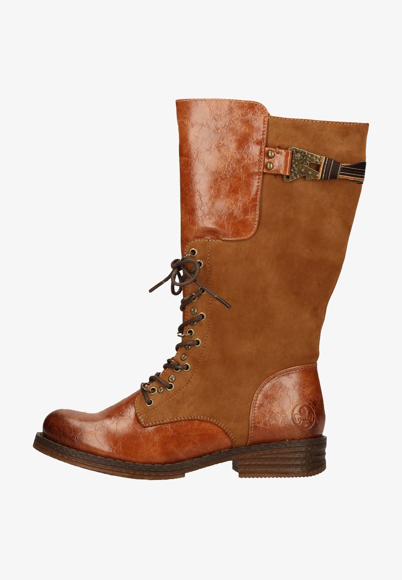 Rieker Lace-up boots - cognac/reh