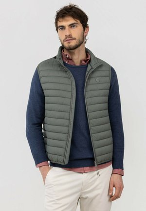 El Ganso, CHALECO BÁSICO ACOLCHADO - Chaleco - verde