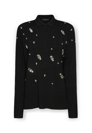 Elena Mirò, MAGLIA CON RICAMI - Maglione - nero