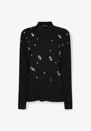 Elena Mirò, MAGLIA CON RICAMI - Maglione - nero