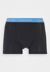 Calvin Klein Underwear TRUNK 3 PACK COTTON STRETCH - Cuecas boxer - black