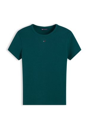 Tommy Jeans, SLIM ESSENTIAL - T-shirt basique - elegant green