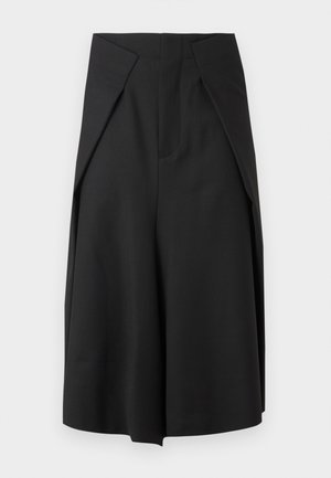 Victoria Beckham, ASYMMETRIC TAILORED SKIRT - A-lõikeline seelik - black