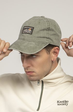 Kaotiko SNAPBACK WESTERN UNISEX - Pet - khaki