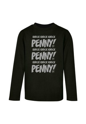 BIG BANG THEORY - KNOCK PENNY - Long sleeved top - black