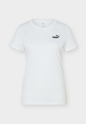 Puma, SMALL NO. 1 LOGO TEE - T-shirt basic - white