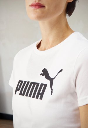 Puma NO 1 LOGO  - Print T-shirt - white