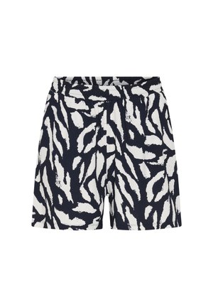 Kaffe, KAFFE KASASHA SHORTS - Short - midnight chalk graphic print