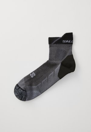 SPEEDCROSS CREW UNISEX - Sportssokker - black/magnet/quarry