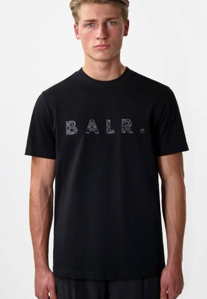 MONOGRAM EMBRO REGULAR FIT - T-Shirt print - jet black phantom