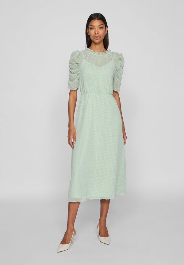 VIDOBBY ROUCING MIDI DRESS - Cocktail dress / Party dress2