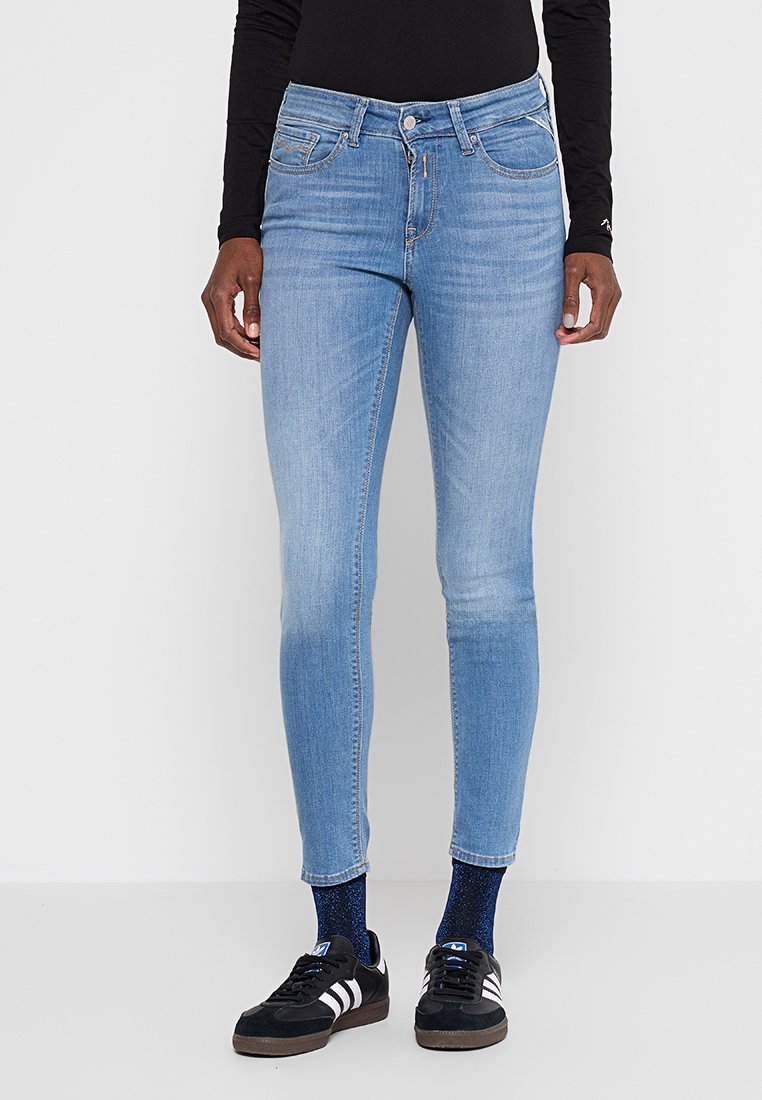 Replay Jeans Skinny Fit lichtblauw