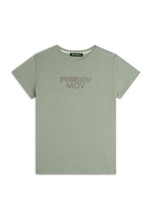 REGULAR  - T-shirt con stampa - desert sage