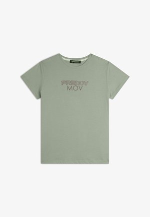 Freddy REGULAR - T-shirt con stampa - desert sage
