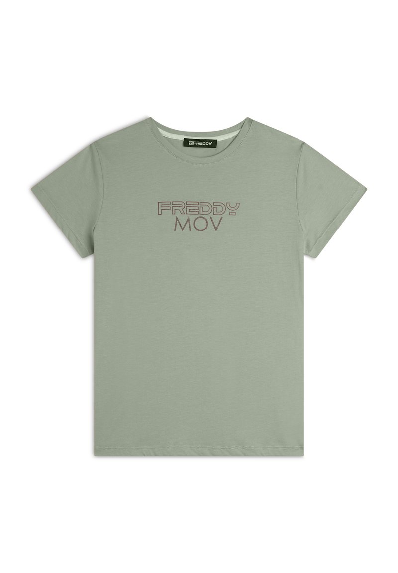Freddy REGULAR  - T-shirt con stampa - desert sage