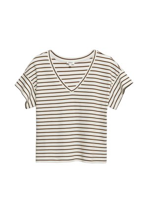 s.Oliver, T-SHIRT - T-Shirt print - dunkelbraun