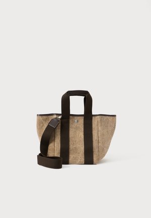 SQUARE BAG - Håndtasker - beige