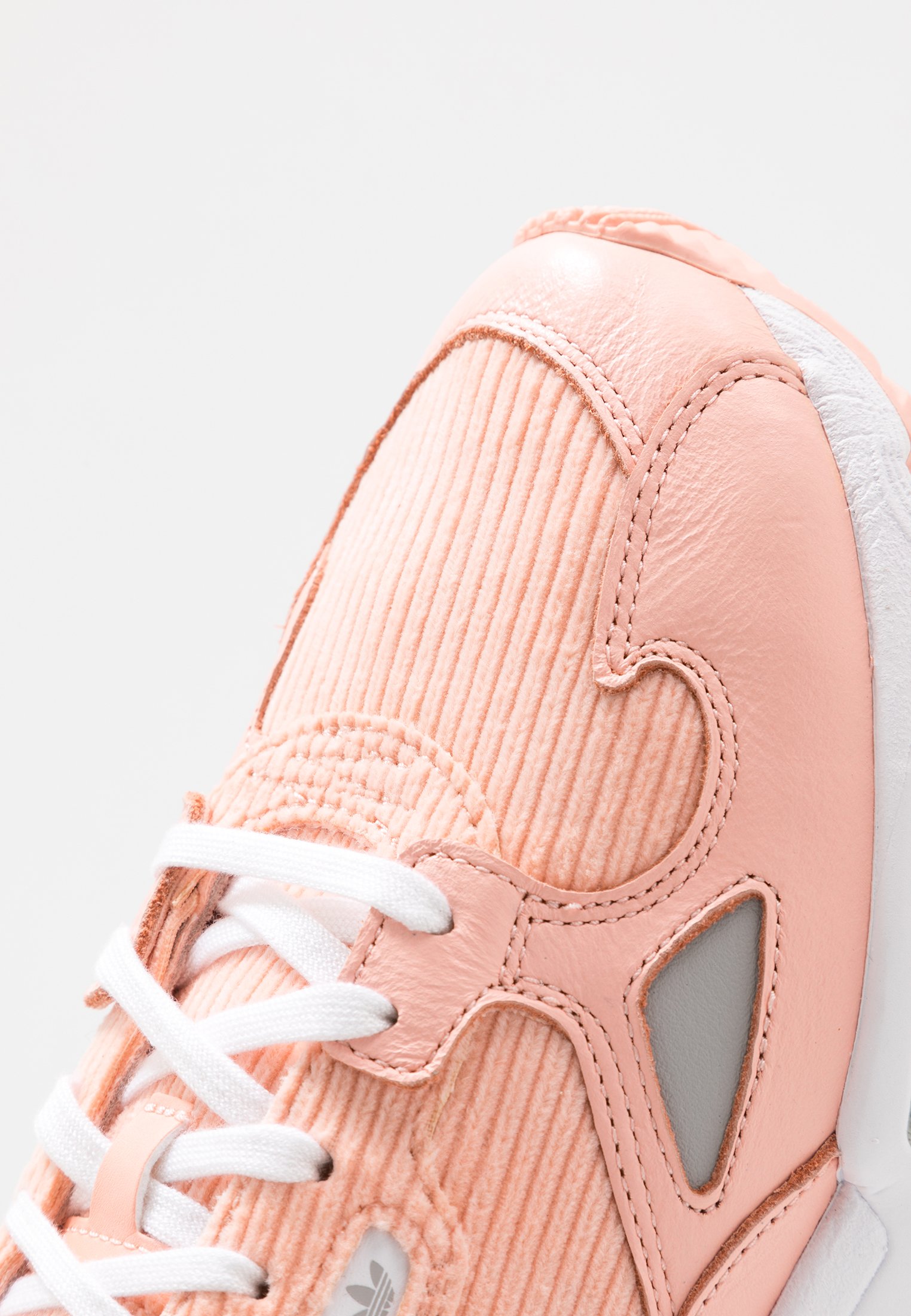 adidas Originals FALCON - Baskets basses - glow pink/grey two/footwear  white/rose clair - ZALANDO.FR