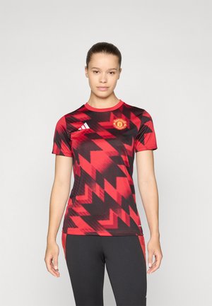 MANCHESTER UNITED PREMATCH JERSEY WOMEN - Fanartikel - red