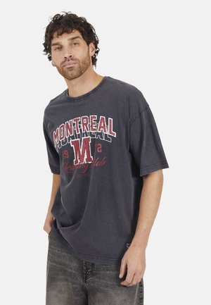 T-shirt print - dark grey