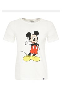 MICKEY MOUSE PHONE - T-Shirt print - ecru