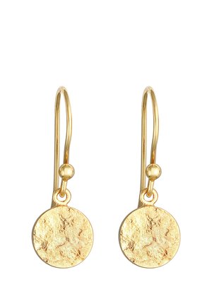 TEXTURED COIN - Korvakorut - gold-coloured