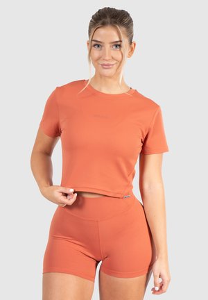 CROP  - T-shirt de sport - terakotta