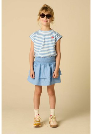 Sissy-Boy, SISSY-BOY ROCK MIT WAFFELMUSTER - LILA - Jupe plissée - l blauw