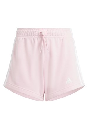 adidas Performance, ESSENTIALS 3-STRIPES - Pantalón corto de deporte - clear pink   white