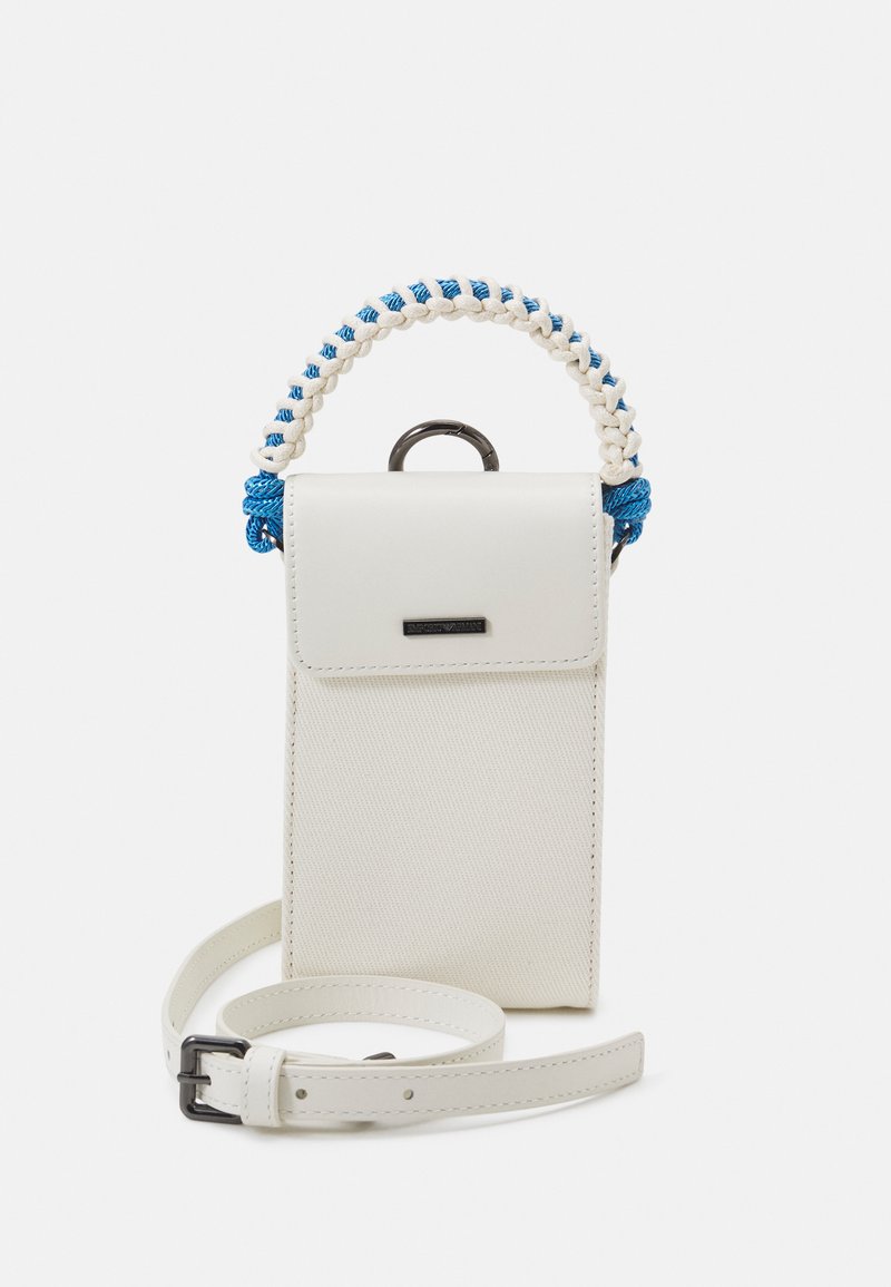 Emporio Armani TECHCASE UNISEX Across body bag white Zalando.co.uk