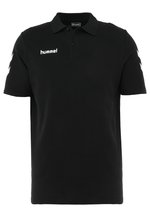 Hummel HMLGO Maglietta Uomo In Cotone - T-Shirt A Maniche Corte, Morbida, Con Logo Stampato, Nero, Taglia M - 3