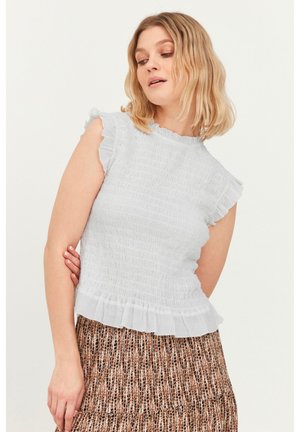 b.young BYGLADY TOP - Blus - optical white